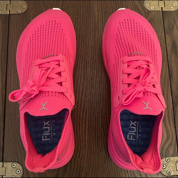 [Flux Footwear] Adapt Runner Neon Pink Size 7 Athletic Shoes - Picture 9 of 10
